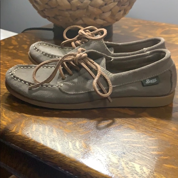 Bass tan suede boat shoes - Picture 3 of 5
